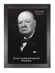 Buy Winston Churchill 18 Prime Minister Photo British War Hero Picture Legend Poster • 4.99£