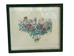Buy Raoul Dufy Flowers 1941 Water Colour Painting Printed Chromolithography|G179 I13 • 5.95£