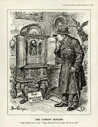 Buy RARE WW 2 British Cartoon:  PRIME MINISTER WINSTON CHURCHILL Builds His Cabinet • 18.85£