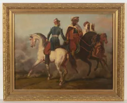 Buy Horace Vernet (1789-1863)-Attrib.  French Truce Envoy (Algerian War) , 1830/40s • 7,909.38£