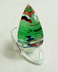 Buy Modern Art Glass Sculpture Of A Yacht Signed • 35£