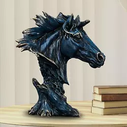 Buy Horse   Statue Resin Animal Figurines Home Decoration Crafts Sculpture • 39.50£