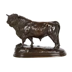 Buy Isidore Bonheur (French, 1827-1901 ) Bronze Sculpture Of Aberdeen Angus Bull • 4,732.21£