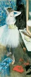 Buy Ballet Dancer In Her Dressing Room Painting By Edgar Degas Art Repro FREE S/H • 14.80£