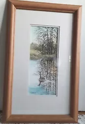 Buy Vintage Framed Watercolour / Graphic By Robert Massey  • 45£