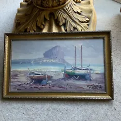 Buy Beautiful Vintage  Framed Oil Painting Signed • 14.99£