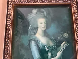 Buy Framed Polysmalt Portrait Of Marie Antoinette By E Vigee Braum • 4£