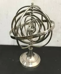 Buy Vintage ARMILLARY Garden Sphere Globe Sundial Statue Sculpture • 165.37£