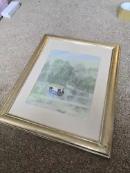 Buy Watercolour Painting Boat In Water, Original & Signed  • 7£