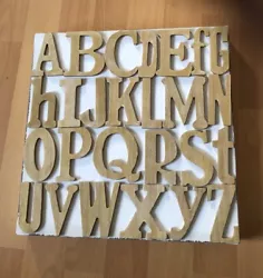 Buy Wooden Alphabet Picture Canvas • 7.99£