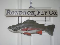 Buy RARE Carl L Jensen New York Florida Artist Shore Bird Decoy Fish Coastal Sign • 2,315.22£