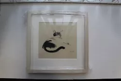 Buy ORIGINAL Watercolour PAINTING Of Two Black And White Cats  10.5  X 10   Lin Chan • 100£