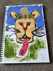 Buy Abstract Lion Painting • 4.70£