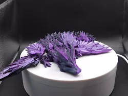 Buy Crystalwing Elegance: Articulated Sensory 3D Printed Dragon As Seen On TikTok • 8.99£
