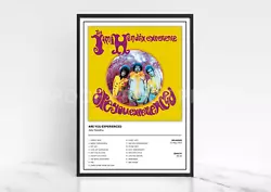 Buy Jimi Hendrix Are You Experienced Album Single Cover Poster / Music Gift • 8£