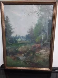 Buy Frederick Golden Short (1863-1936) New Forest Woodland Scene. Oil. • 250£