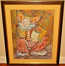 Buy DAVID HOCKNEY Original Signed Vintage Opera Jester Harlequin Watercolor Painting • 108,050.34£