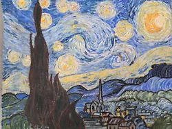 Buy Original Signed Pastel Painting  Vincent Van Gogh The Starry Night  Inna Liberga • 20.99£