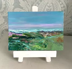 Buy Semi Abstract Landscape Painting • 6.50£