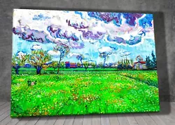 Buy Van Gogh A Stunning Landscape  CANVAS PAINTING ART PRINT 714 • 12.92£