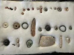 Buy Antique Ancient Artifacts Lot Beads And Broken Fragment Sculpture Relic Metal • 937.76£