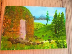 Buy My Original Painting Of The Scottish Highlands Signed • 25£