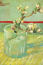 Buy Vincent Van Gogh - Blossoming Almond Branch In A Glass- Painting Poster Print • 5.95£
