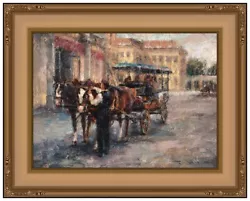 Buy Todd Williams Original Signed Oil Painting On Canvas Board Horses Framed Artwork • 2,358.55£