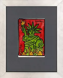 Buy Keith Haring - Great ART On Old Paper !!! • 63£