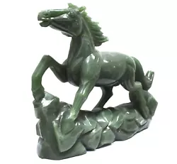 Buy Horse Statue Figurine Hand Carved Aventurine Stone Ferrari Statue 11 Inches • 3,765.55£