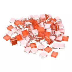 Buy 110pcs Mosaic Tiles, Micro Glass Tiny Mini Mosaic Tile DIY Hobbies Orange • 8.09£