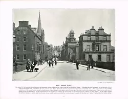 Buy Wick Bridge Street Scotland Antique Old Picture Print C1900 PS#222 • 5.99£