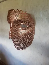 Buy Metal Wall Art Large Torso Face Sculpture Abstract Decor Unique Metal Art  • 500£