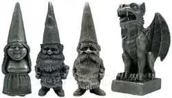 Buy Made In USA Pewter Cast Gnome, Morel Mushroom, Or Gargoyle 100% Lead Free • 16.58£