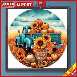 Buy Paint By Numbers Kit On Canvas DIY Oil Art Sunflower Picture Home Decor40x40cm • 7.02£