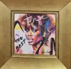 Buy Original Mario Mendoza Tina Turner Portrait 'the Best' Oil Painting Modern Art • 550£