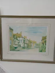 Buy Vintage Framed Art British Village Scene - Signed & Dated '99 • 1.99£