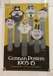 Buy Original - German Posters Exhibition Poster - Victoria & Albert Museum # • 55£
