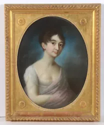 Buy Johann August Schwartz  Portrait Of Doris V. Viereck , Pastel, Ca. 1805 • 5,739.06£