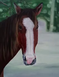 Buy Original Horse Oil Painting • 40£