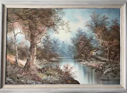 Buy Large Painting Oil On Canvass (T Dyer) • 9.99£