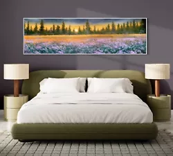 Buy XXL  Forest Floral Painting - Golden Spring Lights - By J TAYLOR • 550£