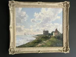 Buy Original Oil Painting Martello Regatta Old Felixstowe Clive Kidder Yacht Boat  • 250£