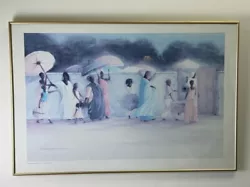 Buy Vintage Oil Framed Painting “Following The Path” ‘88 Earl Jackson- African Art • 118.39£