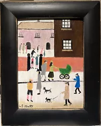Buy L.S. Lowry - Original Oil Painting On Panel • 30£