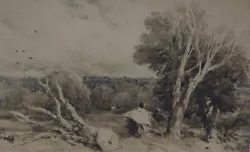 Buy David Cox OWS (1783-1859) Fallen Tree Trunk Watercolour Provenance Spink & Son • 625£