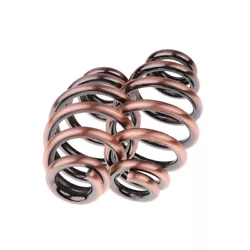 Buy 2 Pieces Motorcycle 3 \'\' Wrapped Seat Springs For Bronze • 10.31£
