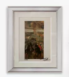 Buy Dalí Hand Signed Original Lithograph Print Certificate And $3,500 Appraisal$ • 1,157.14£