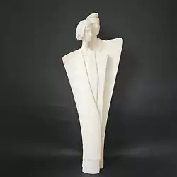 Buy Lindsey B Balkweill Style Lady & Gent Sculpture 1980s Does Art Deco Stylised Hea • 99.99£
