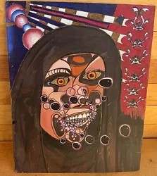 Buy Wild Crazy Neo-Basquiat Copy Street Art Style Oil Painting  • 2,225.99£